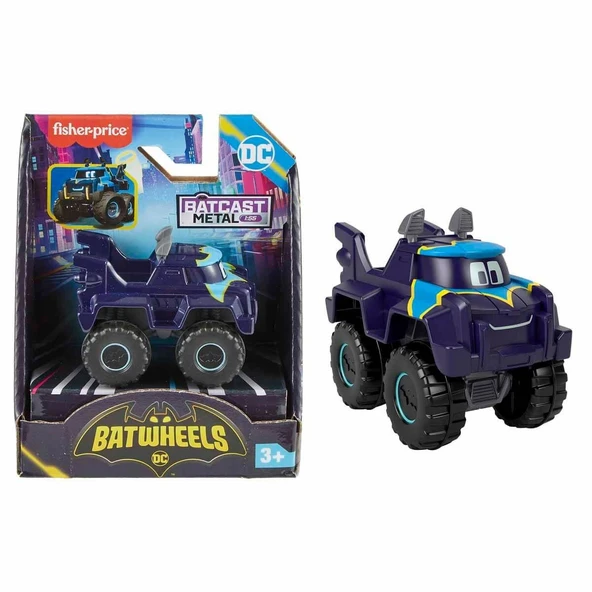 HML12 Fisher-Price® Batwheels Bam Batmobile - Stokta Olan Gönderilir - 4