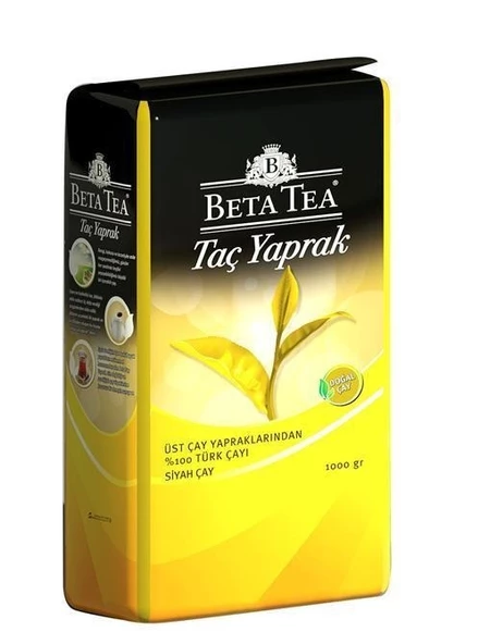 Beta Tea Taç Yaprak Siyah Çay 1 Kg
