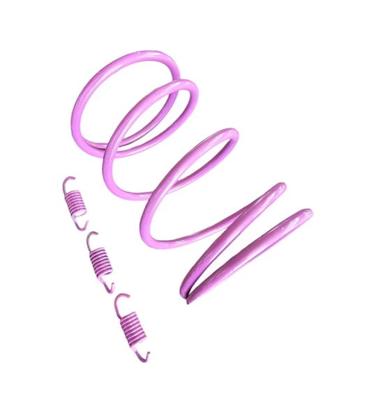 Speed Up Kuba Blueberry 50 cc Motosiklet Arka Varyatör Performans Yayı + Balata Yayı - Resim 2