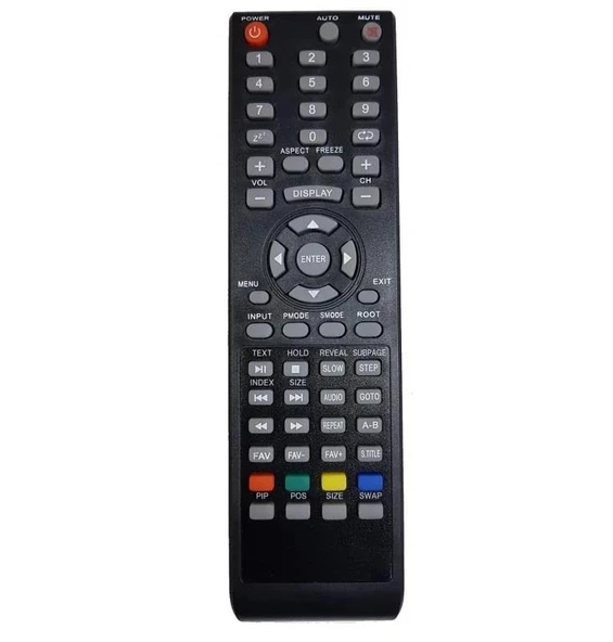 Awox Model: P40100 P40200 İle Uyumlu Led Tv Kumanda