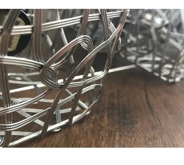 Trio Modern Krom Aynalı 4 Lü Avize Işık Aydınlatma - 5