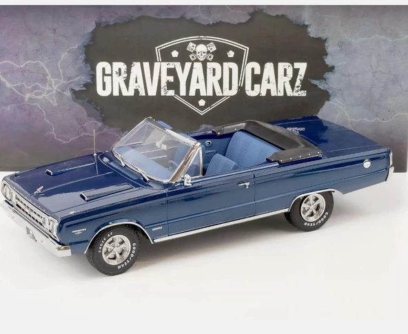 Greenlight 1967 Graveyard Carz Plymouth Belvedere GTX Model Araba - 1
