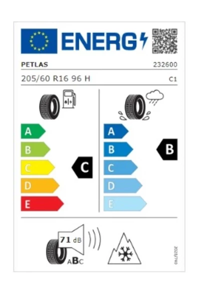 Petlas 205/60r16 96h Rf Snowmaster 2 Oto Kış Lastiği - 2024 - 2