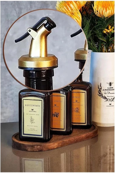 4 Adet Damlatmaz Yağdanlıklık Sirkelik Şişe Ucu Kapağı Tıpası Gold Siyah - 2