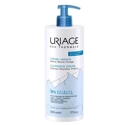 Uriage Creme Lavante Cleansing Cream 500ml - 50ML TERMAL SU HEDİYE