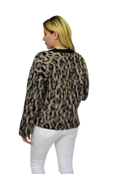 Kadın Yumoş Triko Hırka BGL-ST04088 - Resim 4