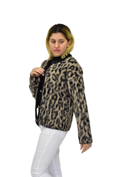 Kadın Yumoş Triko Hırka BGL-ST04088 - Resim 3