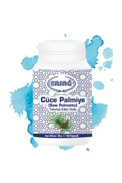 Ersağ Cüce Palmiye (saw Palmetto) Takviye Edici Gıda Kapsül - Resim 1