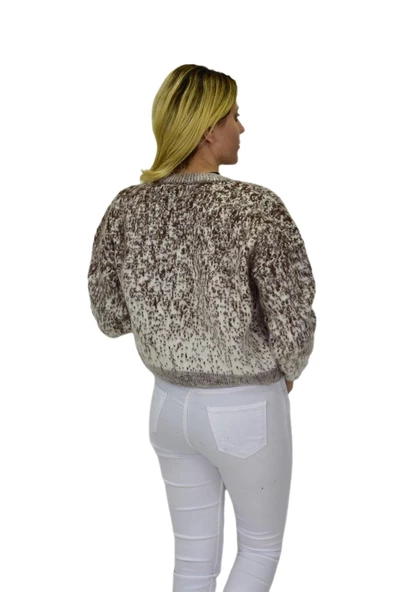 Kadın Yumoş Triko Hırka BGL-ST04089 - Resim 6