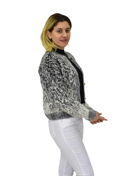 Kadın Yumoş Triko Hırka BGL-ST04089 - Resim 10