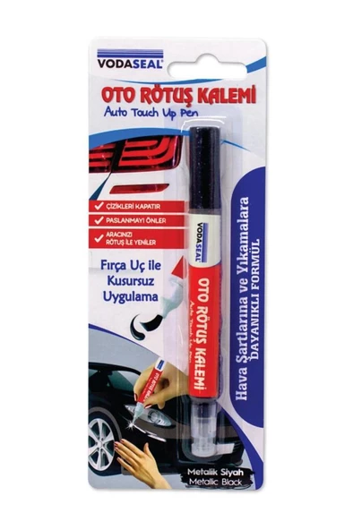 Vodaseal Oto Rötuş ve Çizik Giderici Boya Kalemi  Siyah