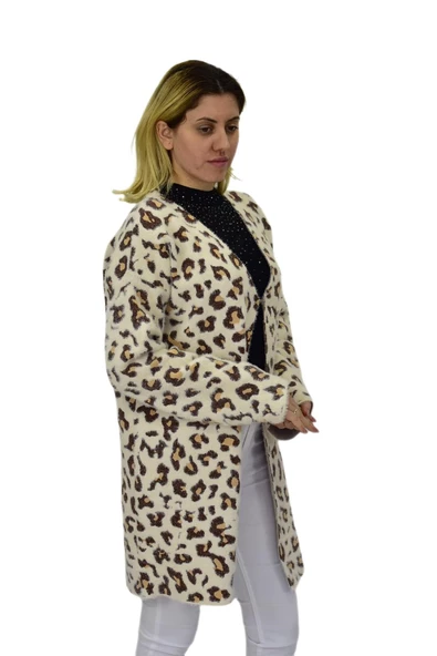 Kadın Yumoş Triko Hırka BGL-ST04091 - Resim 3