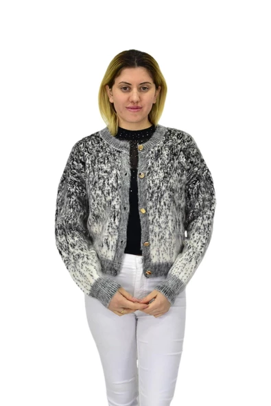 Kadın Yumoş Triko Hırka BGL-ST04089 - Resim 8