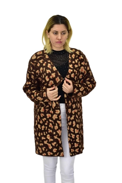 Kadın Yumoş Triko Hırka BGL-ST04091 - Resim 7