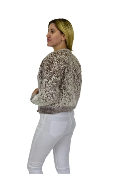 Kadın Yumoş Triko Hırka BGL-ST04089 - Resim 7