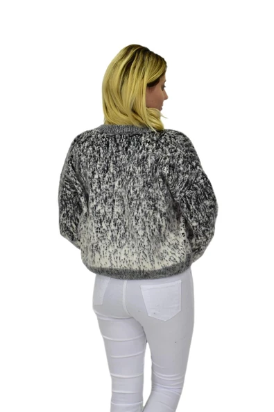 Kadın Yumoş Triko Hırka BGL-ST04089 - Resim 11