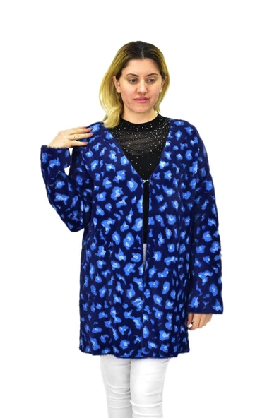 Kadın Yumoş Triko Hırka BGL-ST04091 - Resim 12