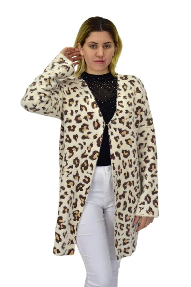 Kadın Yumoş Triko Hırka BGL-ST04091 - Resim 2