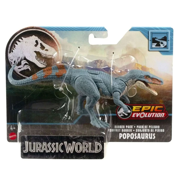 Jurassic World Tehlikeli Dinozor Paketi Poposaurus HLN49-HTK49