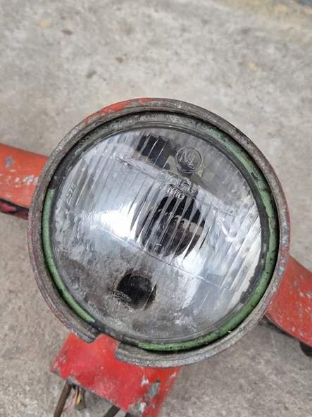 Piaggio Vespa Bajaj Priya Direksiyon Çıkma Parça (Eksikli) - 2