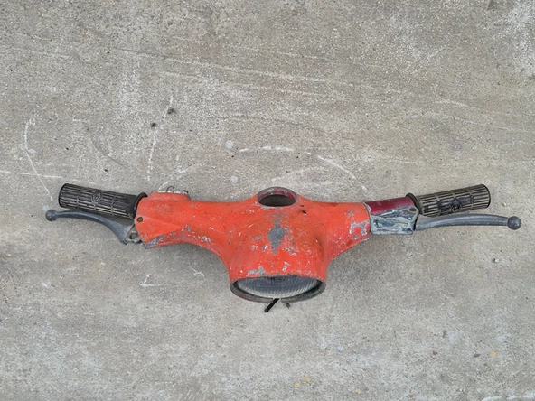 Piaggio Vespa Bajaj Priya Direksiyon Çıkma Parça (Eksikli) - 3