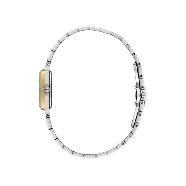 ESSENCE D1236.220 ALTIN KAPLAMA KARE KADIN KOL SAATİ - 2