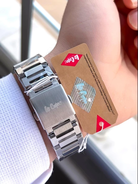 Lee Cooper İç Fonksiyonları Aktif Çelik Kordon 5 Atm Suya Dayanıklı Erkek Kol Saati VS.BLKT.0016 - 5