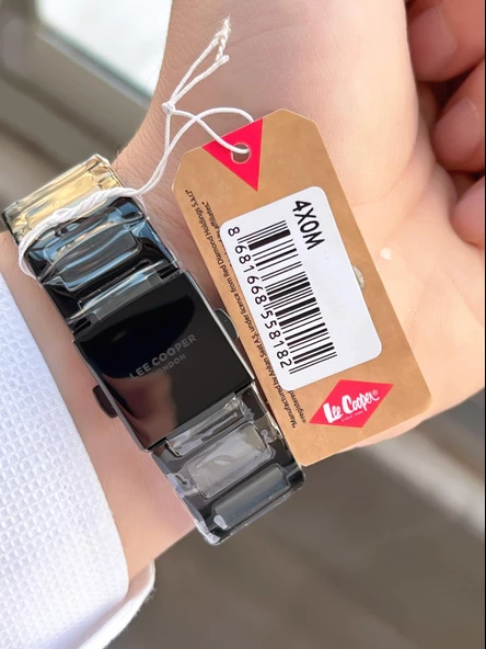 Lee Cooper İç Fonksiyonları Aktif Çelik Kordon 5 Atm Suya Dayanıklı Erkek Kol Saati VS.BLKT.0022 - 5