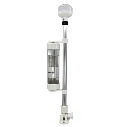 Işıklı Bayrak Direği Katlanabilir-Reflektörlü 55 cm Beyaz