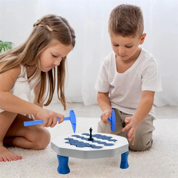 BUFFER® Glacier Buzullar Buz Kırma Tuzağı Kalesi Akıl Zeka Strateji Kutu Oyunu - 2