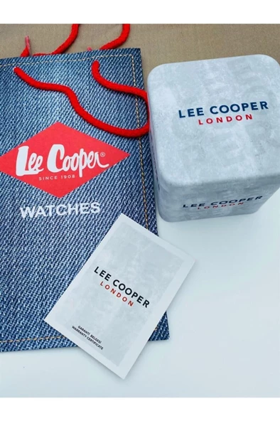 Lee Cooper İç Fonksiyonları Aktif Çelik Kordon 5 Atm Suya Dayanıklı Erkek Kol Saati VS.BLKT.0022 - 6