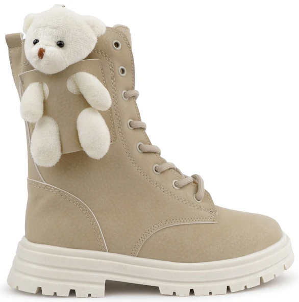 Kids Club Shoes Perla Hayvan Figürlü Ortopedik Kaymaz Taban Unisex Çocuk Bot - Resim 10