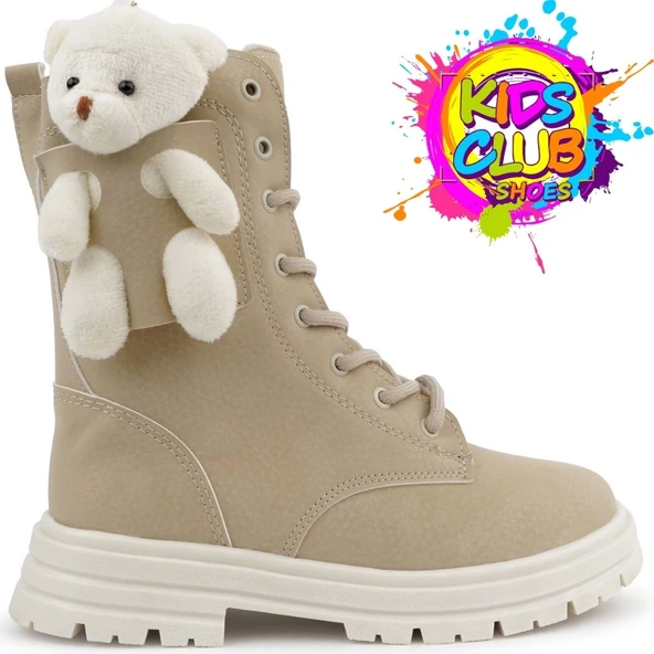 Kids Club Shoes Perla Hayvan Figürlü Ortopedik Kaymaz Taban Unisex Çocuk Bot ürün görseli