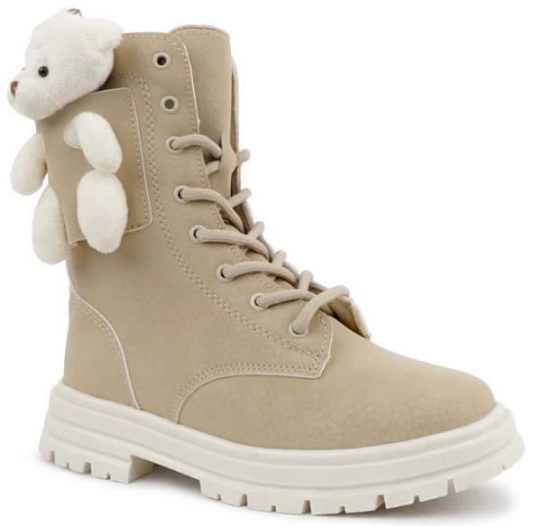 Kids Club Shoes Perla Hayvan Figürlü Ortopedik Kaymaz Taban Unisex Çocuk Bot - Resim 11