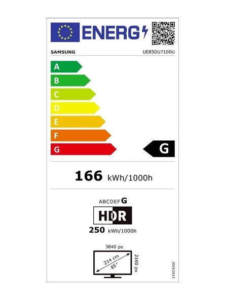 Samsung 85DU7100 4K Ultra HD 85" 216 Ekran Uydu Alıcılı Smart LED TV - 4