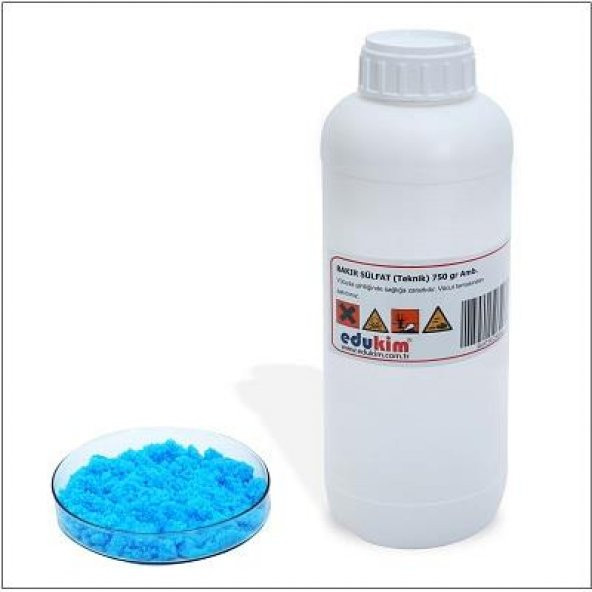 BAKIR SÜLFAT (TEKNİK) 750 GR AMB. - 2