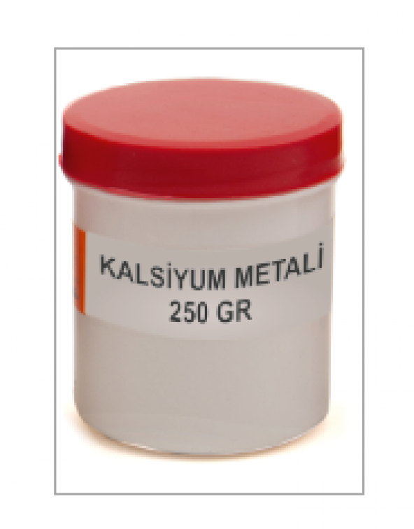 KALSİYUM METALİ (PARÇALARI)(250 G KATI, HİDROKARBON İÇİNDE) ürün görseli 1