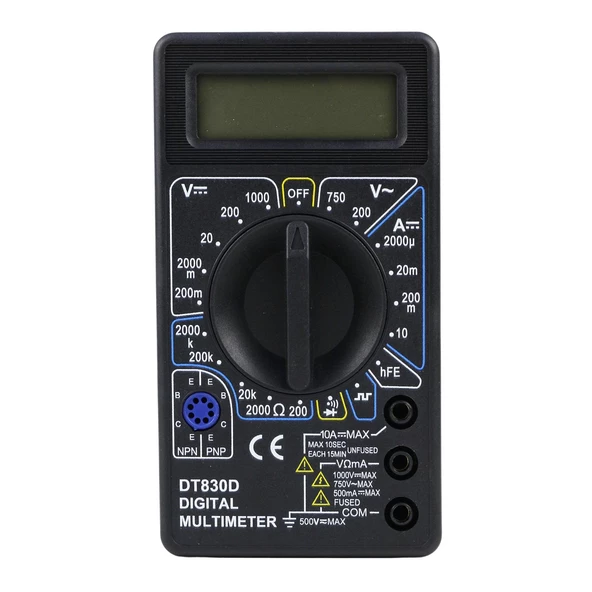 DİJİTAL MULTİMETRE 600 V AC-DC 20 A - 3