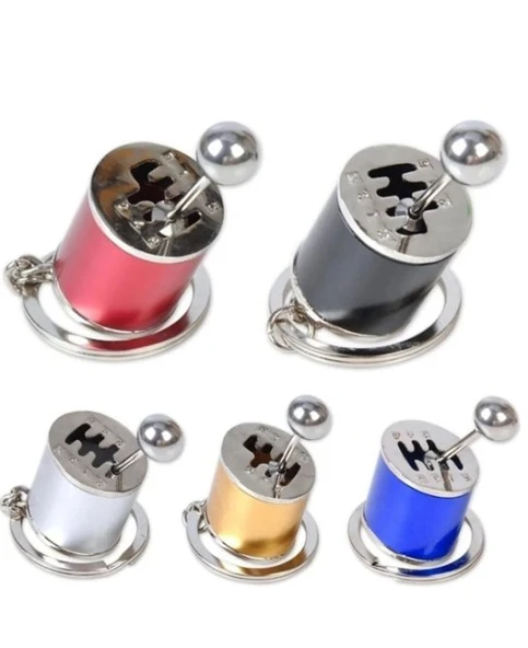 Oto Araba Anahtarlık Vites Metal Sarı (İTHAL ÜRÜN) - Resim 3