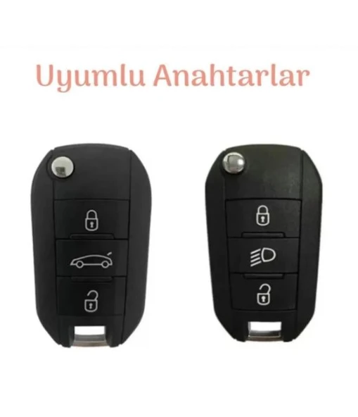 Citroen C4 C4l Kaktüs C3 C6 C8 Silikon Anahtar Kılıfı 2.Resime Bakınız - 2