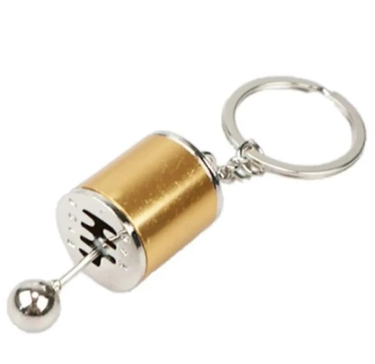Oto Araba Anahtarlık Vites Metal Sarı (İTHAL ÜRÜN) ürün görseli