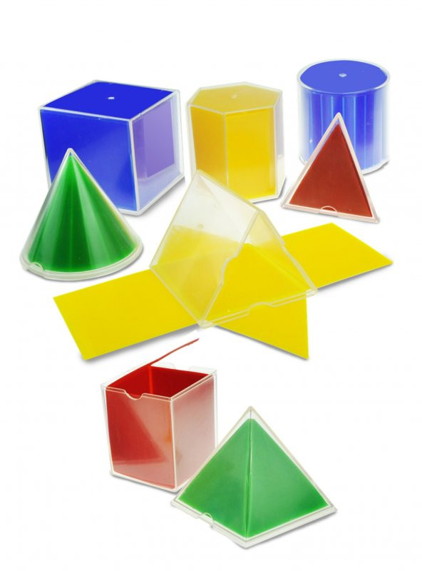 KATLANABİLİR GEOMETRİK ŞEKİLLER 8 PARÇA - Resim 2