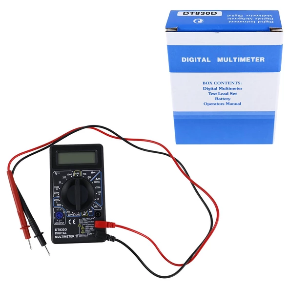 DİJİTAL MULTİMETRE 600 V AC-DC 20 A - 4