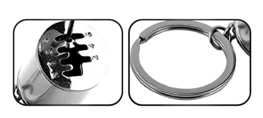 Oto Araba Anahtarlık Vites Metal GRİ (İTHAL ÜRÜN) - Resim 5