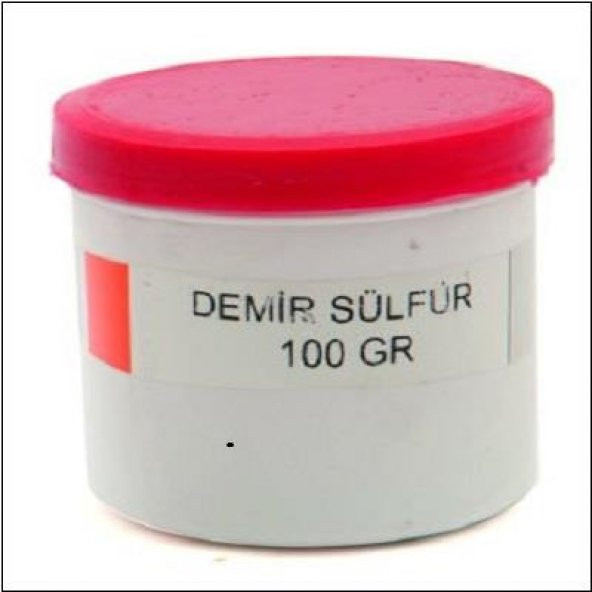 Demir(II)Sülfür (FeS) (100g, katı, teknik) - Resim 2