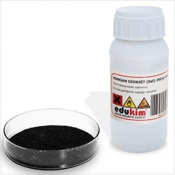 MANGAN DİOKSİT (SAF) 250 GR AMB. - Resim 2
