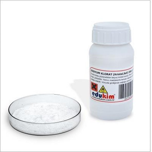 SODYUM KLORAT (KRİSTAL, SAF) 250 GR AMB. - Resim 2