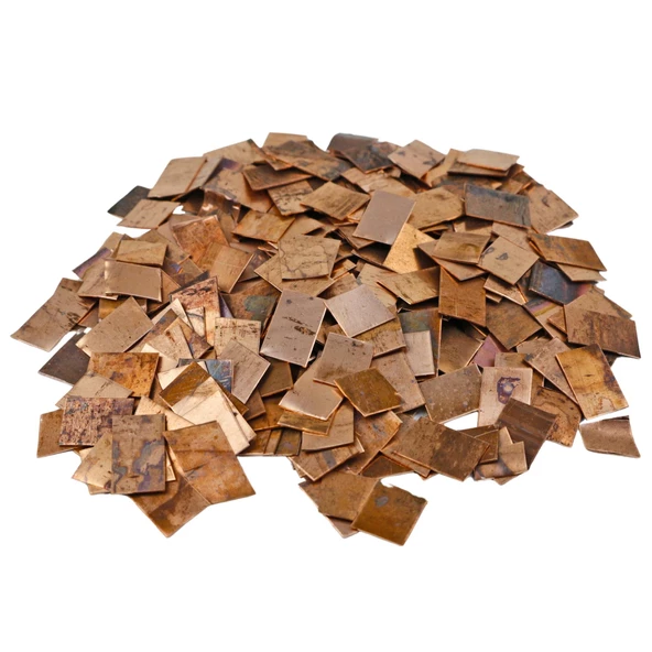 BAKIR PARÇALARI (0.5X10X10 MM.) 200 GR AMB. - Resim 2