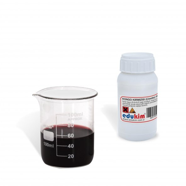 KONGO KIRMIZISI (ÇÖZELTİSİ) 100 ML AMB. ürün görseli