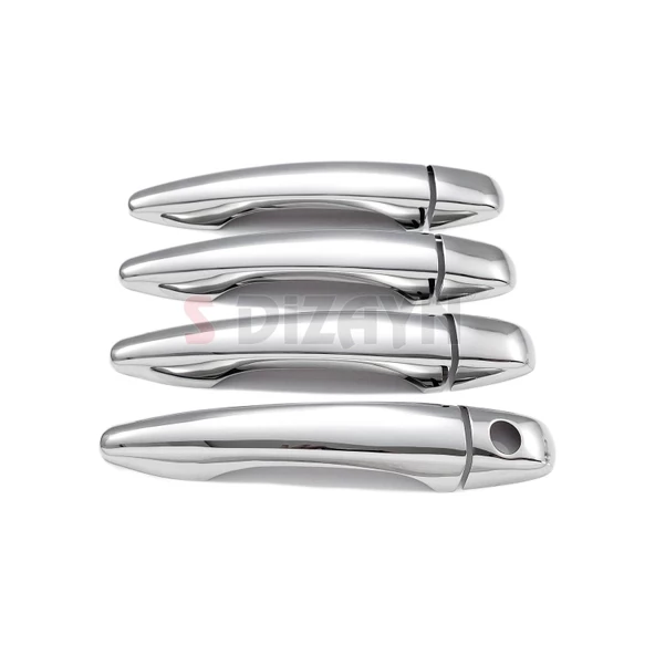 S-Dizayn Citroen C4 HB Krom Kapı Kolu 4 Kapı 2010-2020 - 2